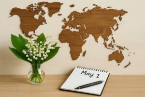 Le muguet au-delà des frontières : traditions internationales