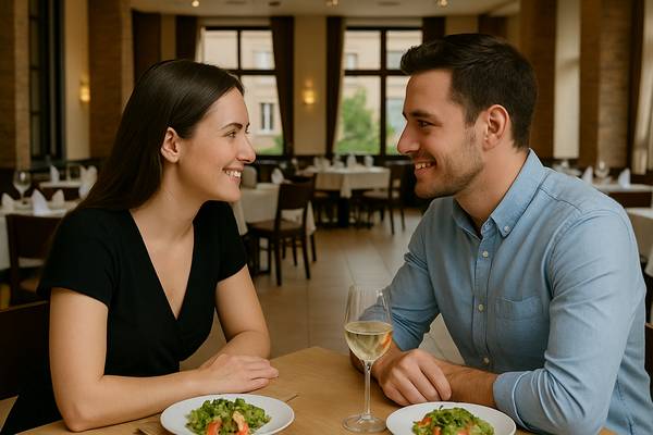 Premier rendez-vous au restaurant