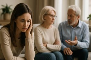 L'impact sur les enfants adultes et la famille élargie