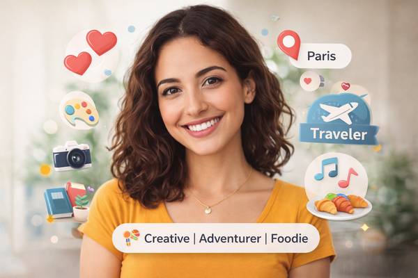 Créer un profil attractif qui reflète ta personnalité authentique