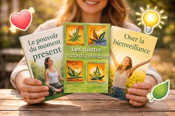 Trois livres pour aller plus loin dans ta démarche d'équilibre