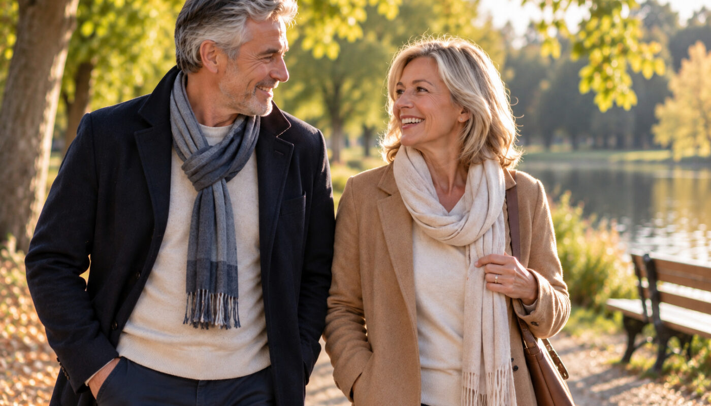 Rencontre senior sérieuse entre deux célibataires