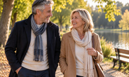 Rencontre senior sérieuse entre deux célibataires